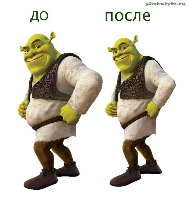Эффект похудения в Adobe Photoshop CS5